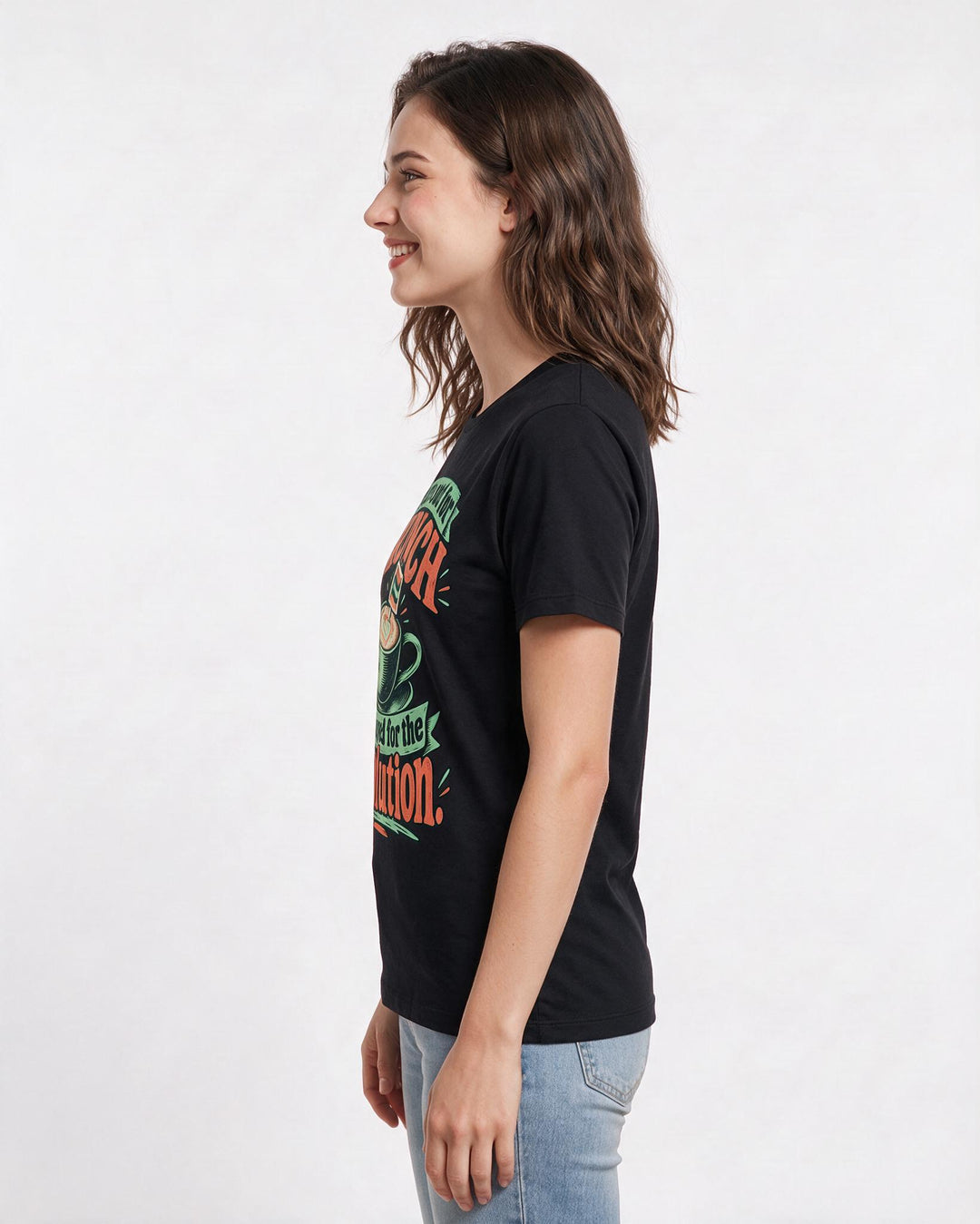 Pride Black T-Shirt for Women – Everyday Expression Graphic Tee product image 2