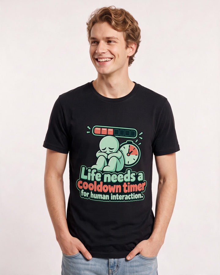 Gaming Black T-Shirt for Men – Game Night Graphic Tee product image 1