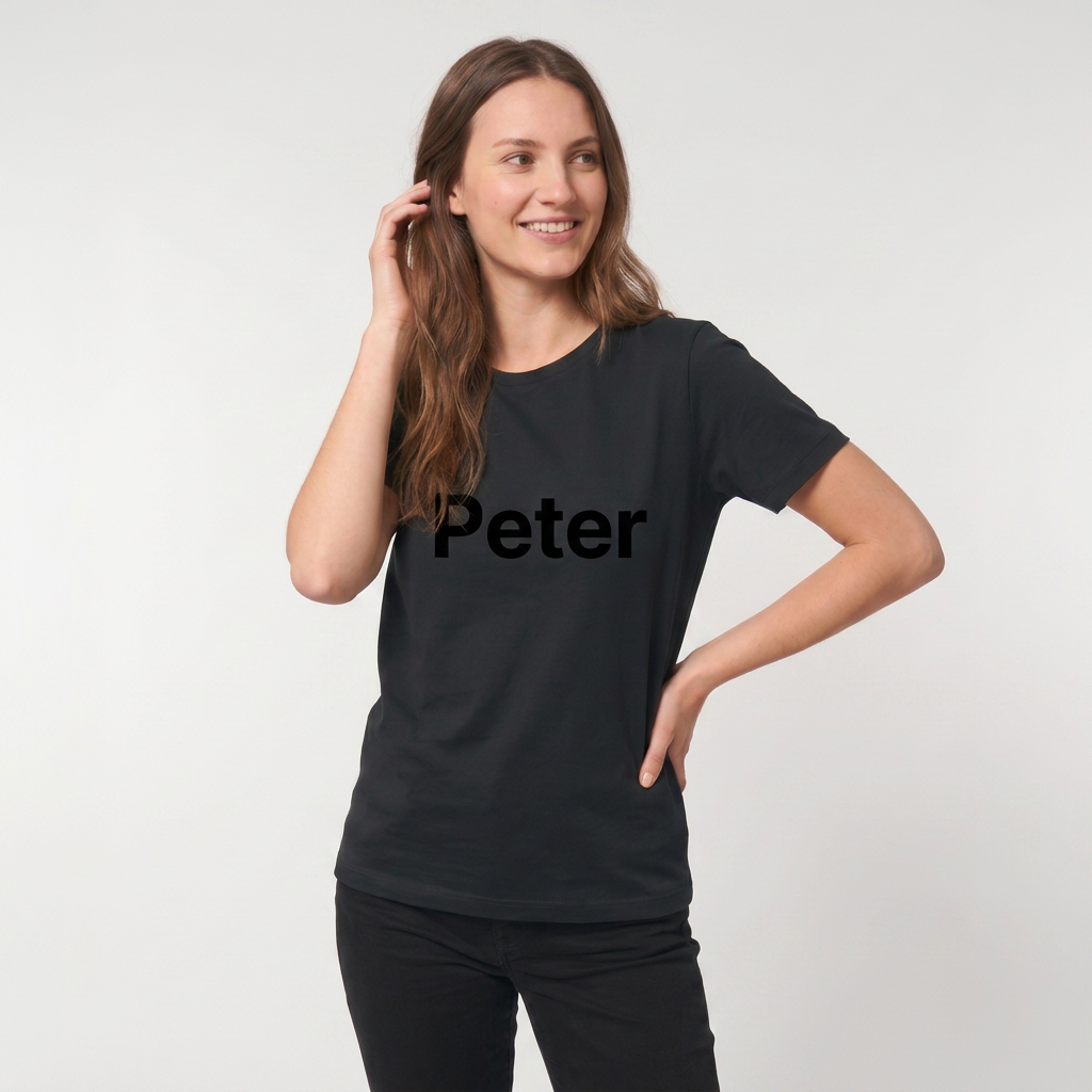 - Black T-Shirt mockup 1