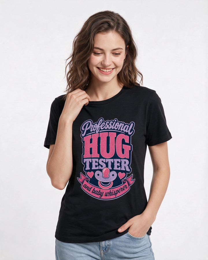Grandparent Black T-Shirt for Women – Everyday Expression Graphic Tee product image 1