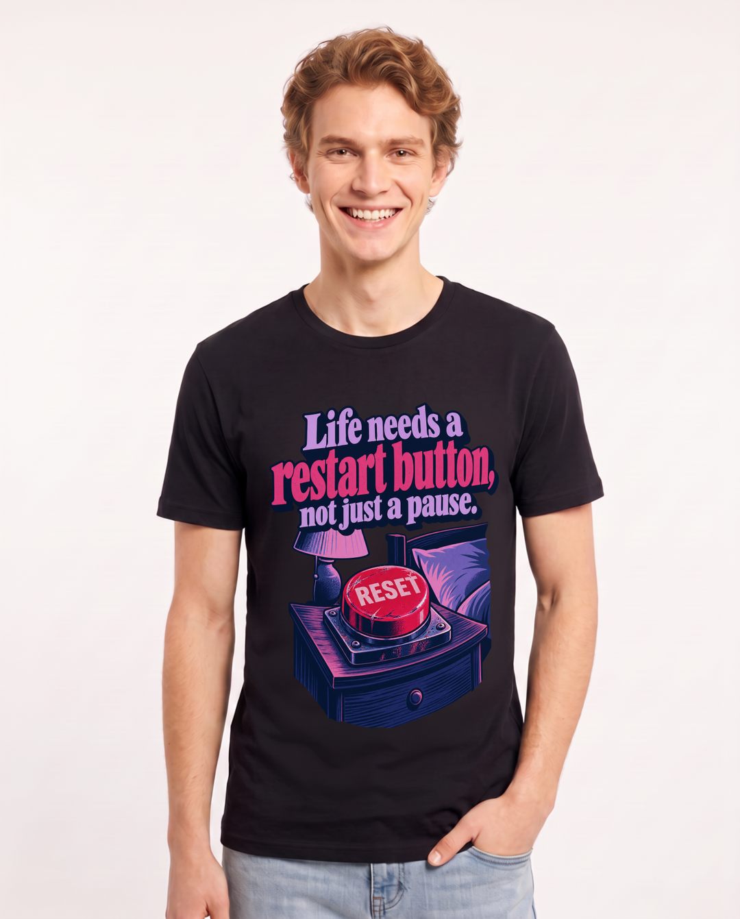 Gaming Black T-Shirt for Men – Game Night Graphic Tee product image 3