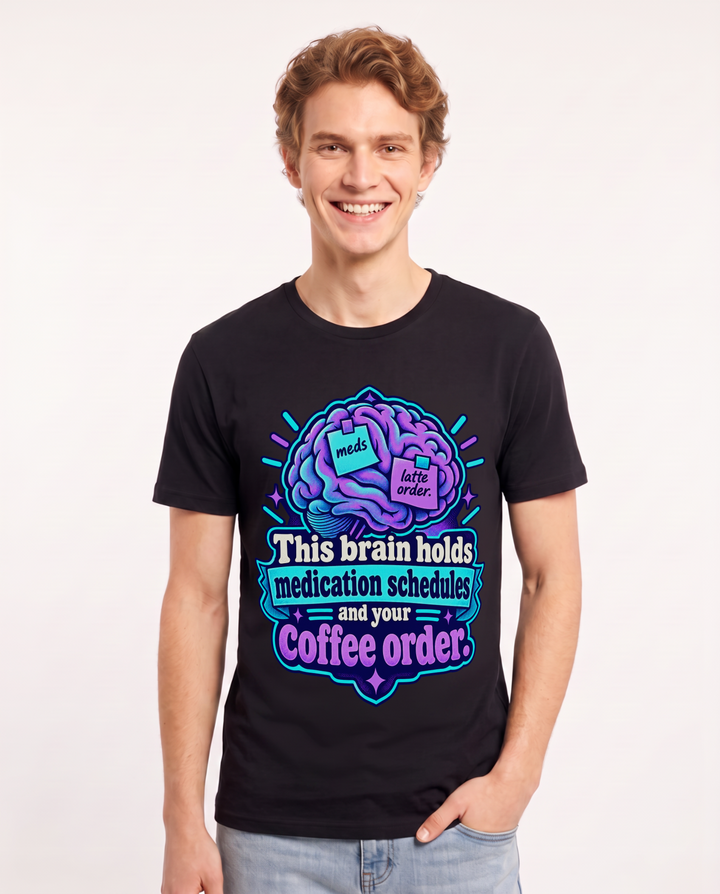 Nurse Black T-Shirt for Men – Nursing Life Graphic Tee product image 3