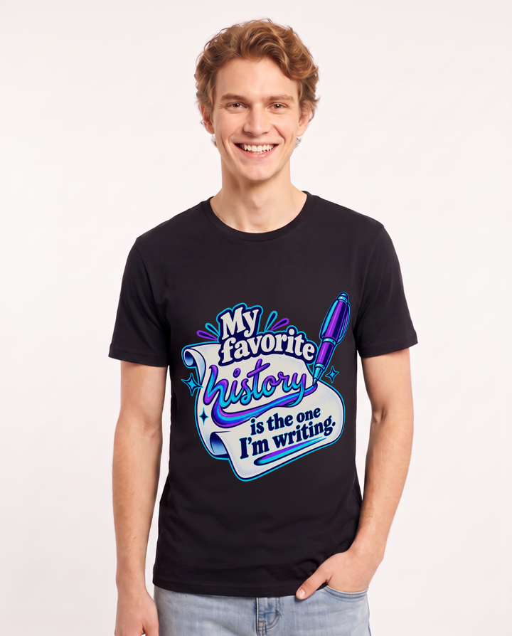 Pride Black T-Shirt for Men – Everyday Expression Graphic Tee product image 3
