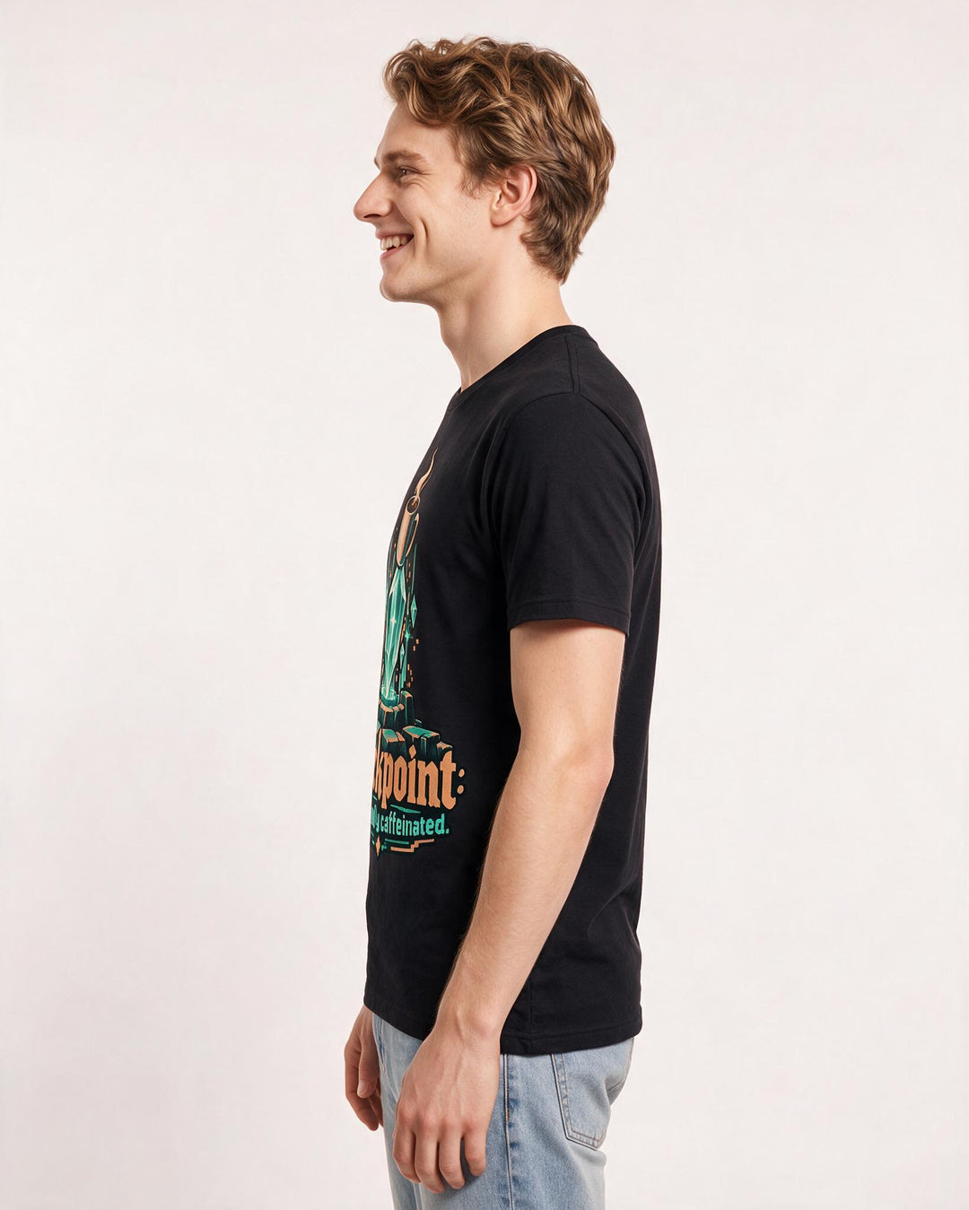Gaming Black T-Shirt for Men – Game Night Graphic Tee product image 2