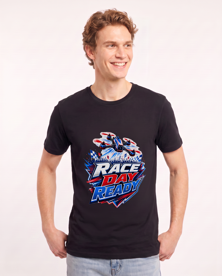 Race Day Ready Men's Black T-Shirt product image 1