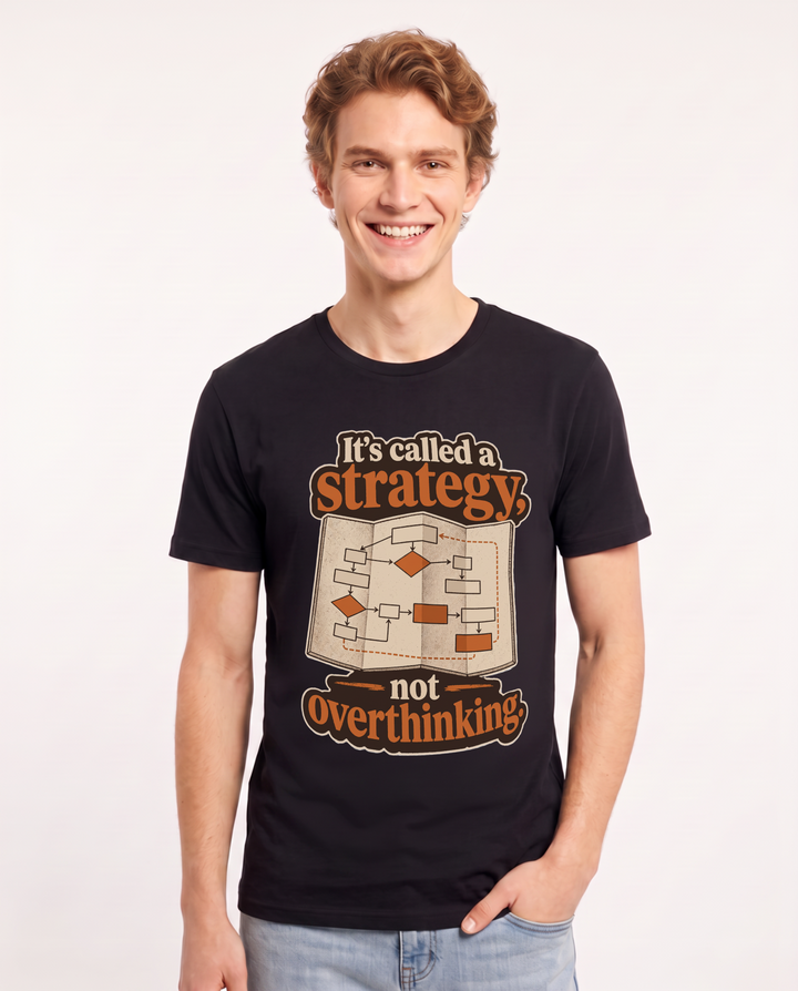 Meme Black T-Shirt for Men – Everyday Expression Graphic Tee product image 3