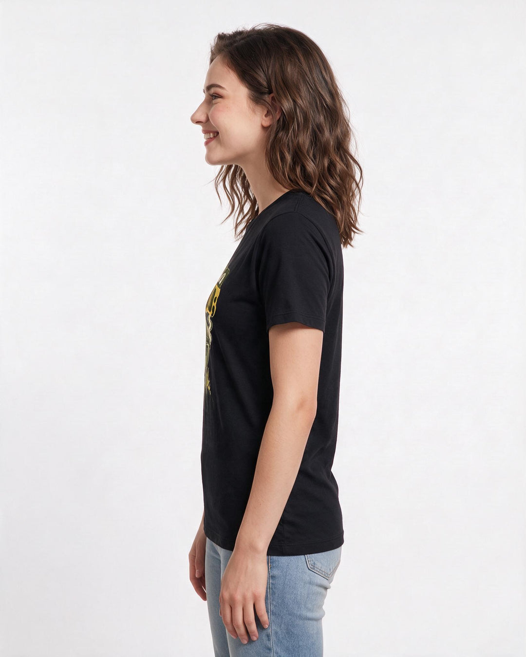 Veteran Black T-Shirt for Women – Everyday Expression Graphic Tee product image 2
