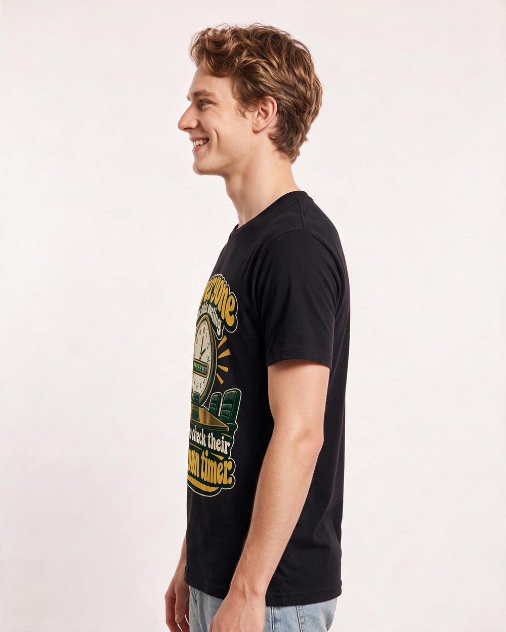 Gaming Black T-Shirt for Men – Game Night Graphic Tee product image 2