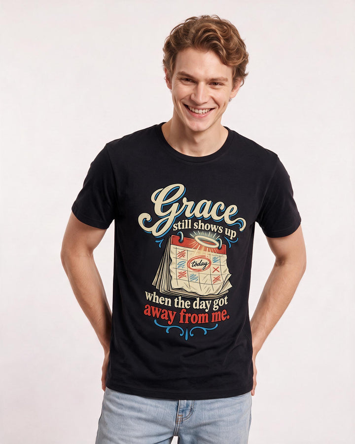 Christian Faith Black T-Shirt for Men – Everyday Expression Graphic Tee product image 1