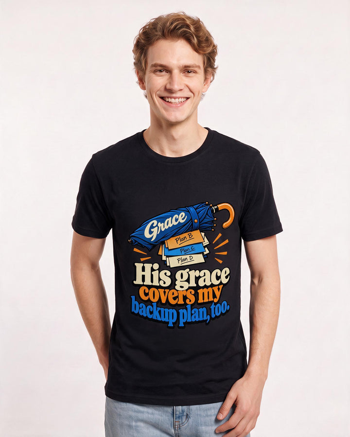 Christian Faith Black T-Shirt for Men – Everyday Expression Graphic Tee product image 1