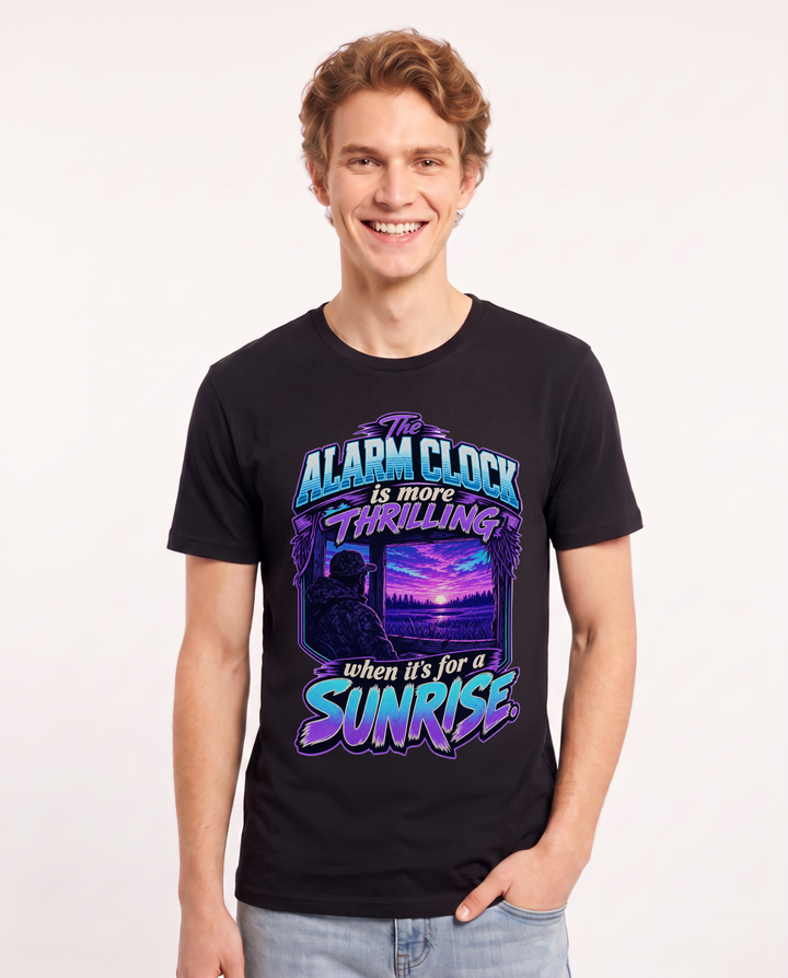 Hunting Black T-Shirt for Men – Everyday Expression Graphic Tee product image 3