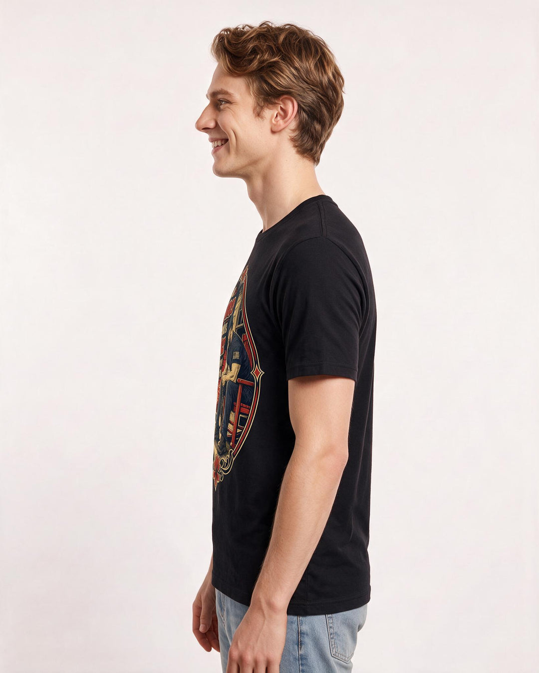 Veteran Black T-Shirt for Men – Everyday Expression Graphic Tee product image 2