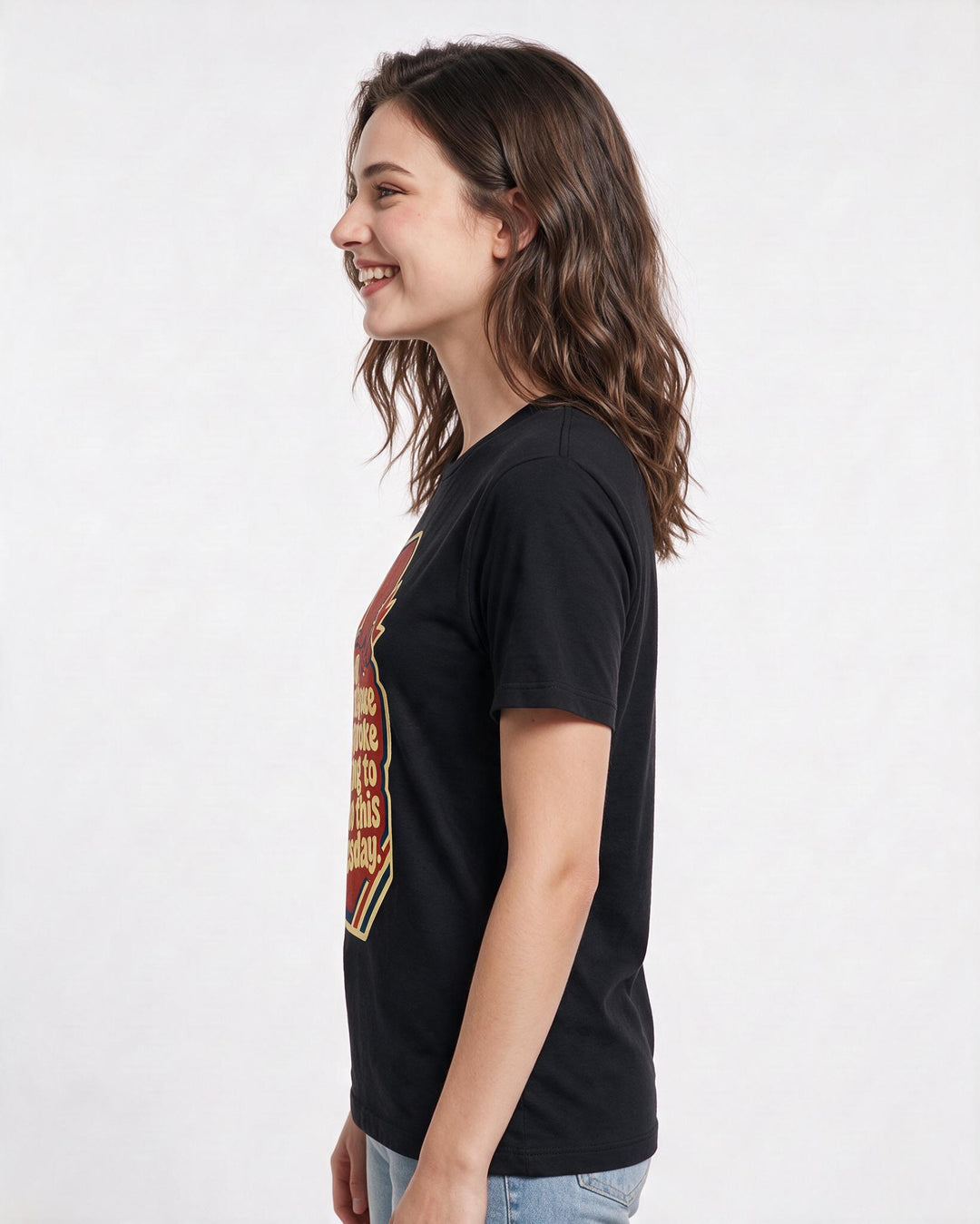 Gaming Women's Black T-Shirt - My backspace key broke trying to redo product image 2
