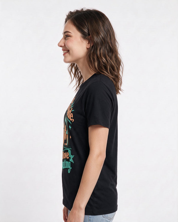 Pride Black T-Shirt for Women – Everyday Expression Graphic Tee product image 2