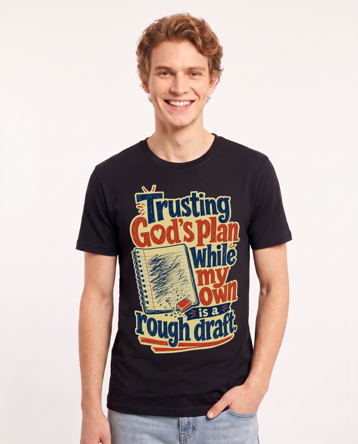 Christian Faith Black T-Shirt for Men – Everyday Expression Graphic Tee product image 1