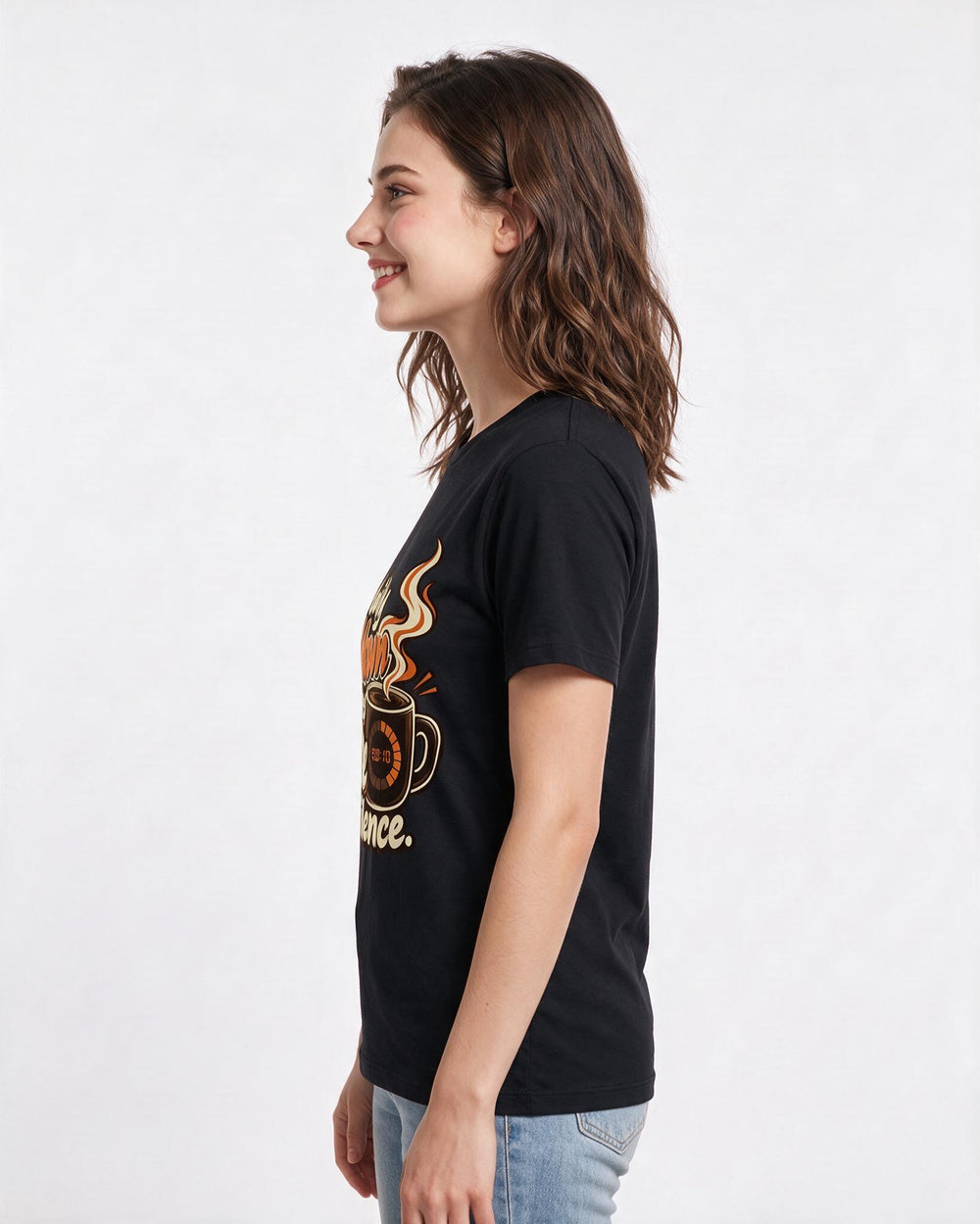 Gaming Black T-Shirt for Women – Game Night Graphic Tee product image 2