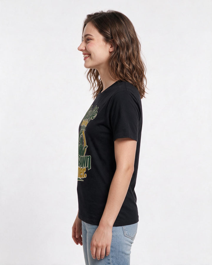 Gaming Black T-Shirt for Women – Game Night Graphic Tee product image 2