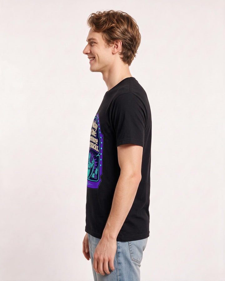Christmas Men's Black T-Shirt - My holiday hot take: we need more product image 2