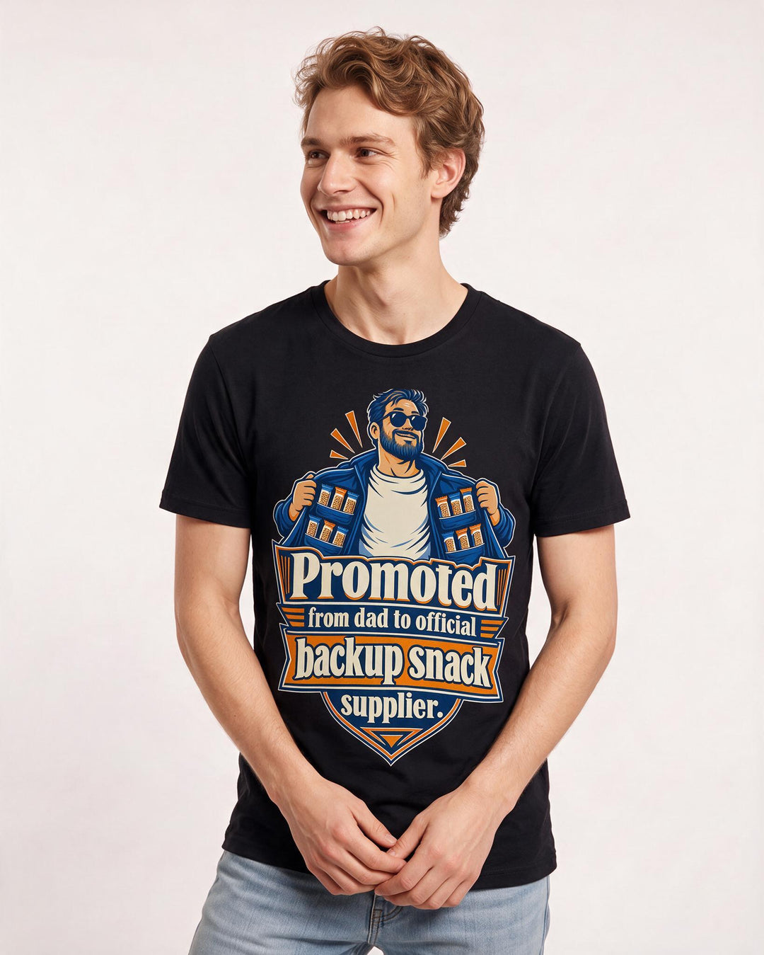 Dad Black T-Shirt for Men – Everyday Expression Graphic Tee product image 1