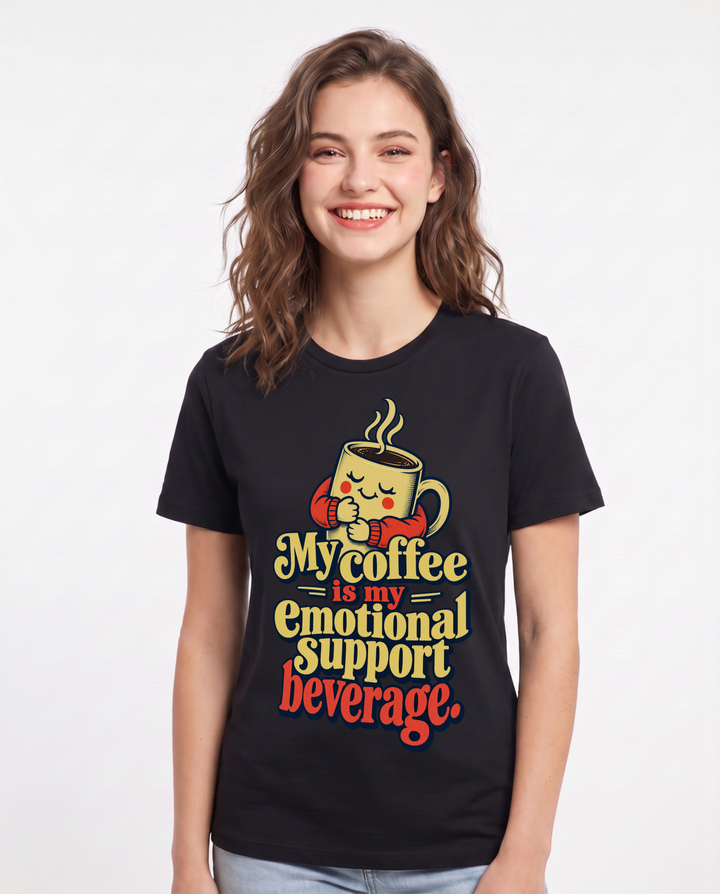 Grandparent Black T-Shirt for Women – Everyday Expression Graphic Tee product image 3