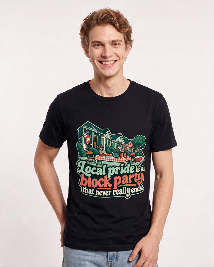 Patriotic Black T-Shirt for Men – Everyday Expression Graphic Tee product image 1
