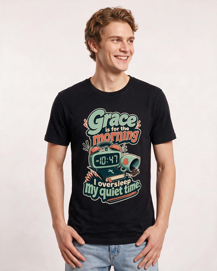 Christian Faith Black T-Shirt for Men – Everyday Expression Graphic Tee product image 1