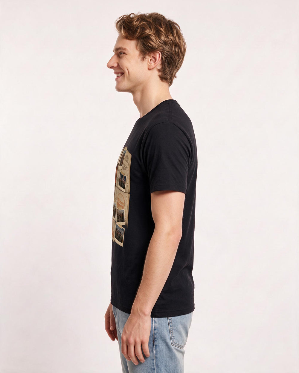 Veteran Black T-Shirt for Men – Everyday Expression Graphic Tee product image 2