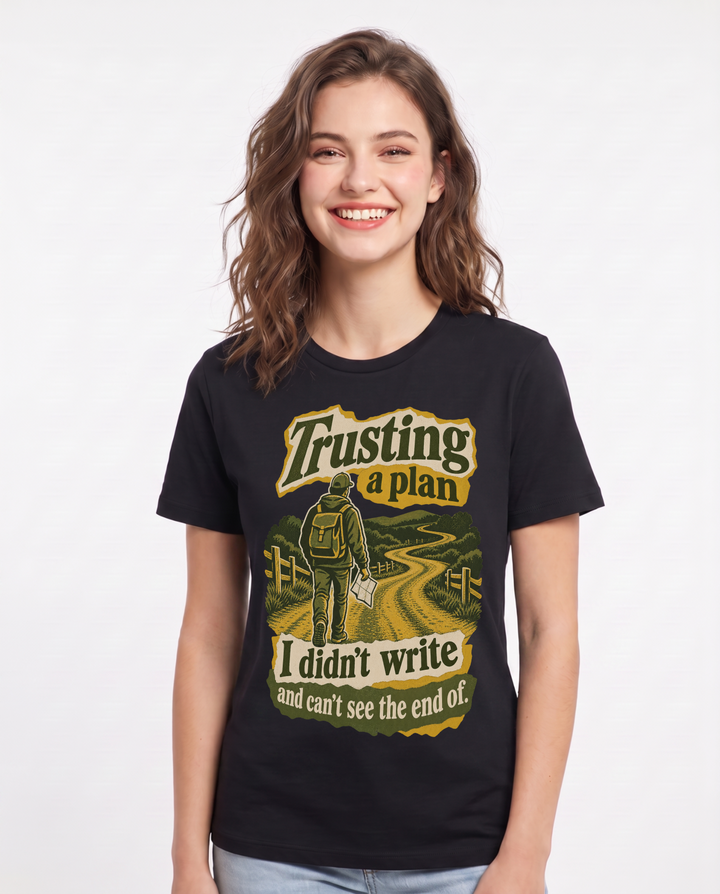 Christian Faith Black T-Shirt for Women – Everyday Expression Graphic Tee product image 3
