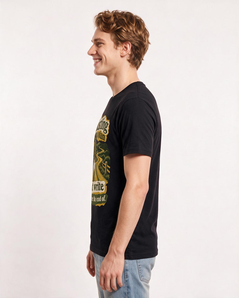 Christian Faith Black T-Shirt for Men – Everyday Expression Graphic Tee product image 2