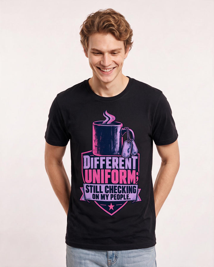 Veteran Black T-Shirt for Men – Everyday Expression Graphic Tee product image 1