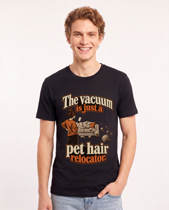 Cat Lover Black T-Shirt for Men – Everyday Expression Graphic Tee product image 3