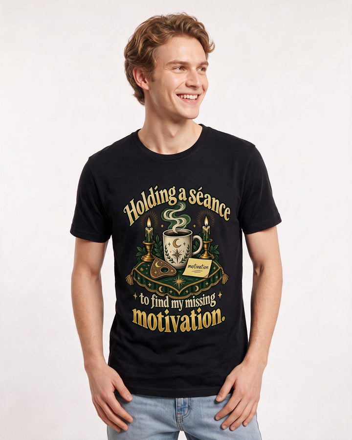 Halloween Black T-Shirt for Men – Halloween Theme Graphic Tee product image 1