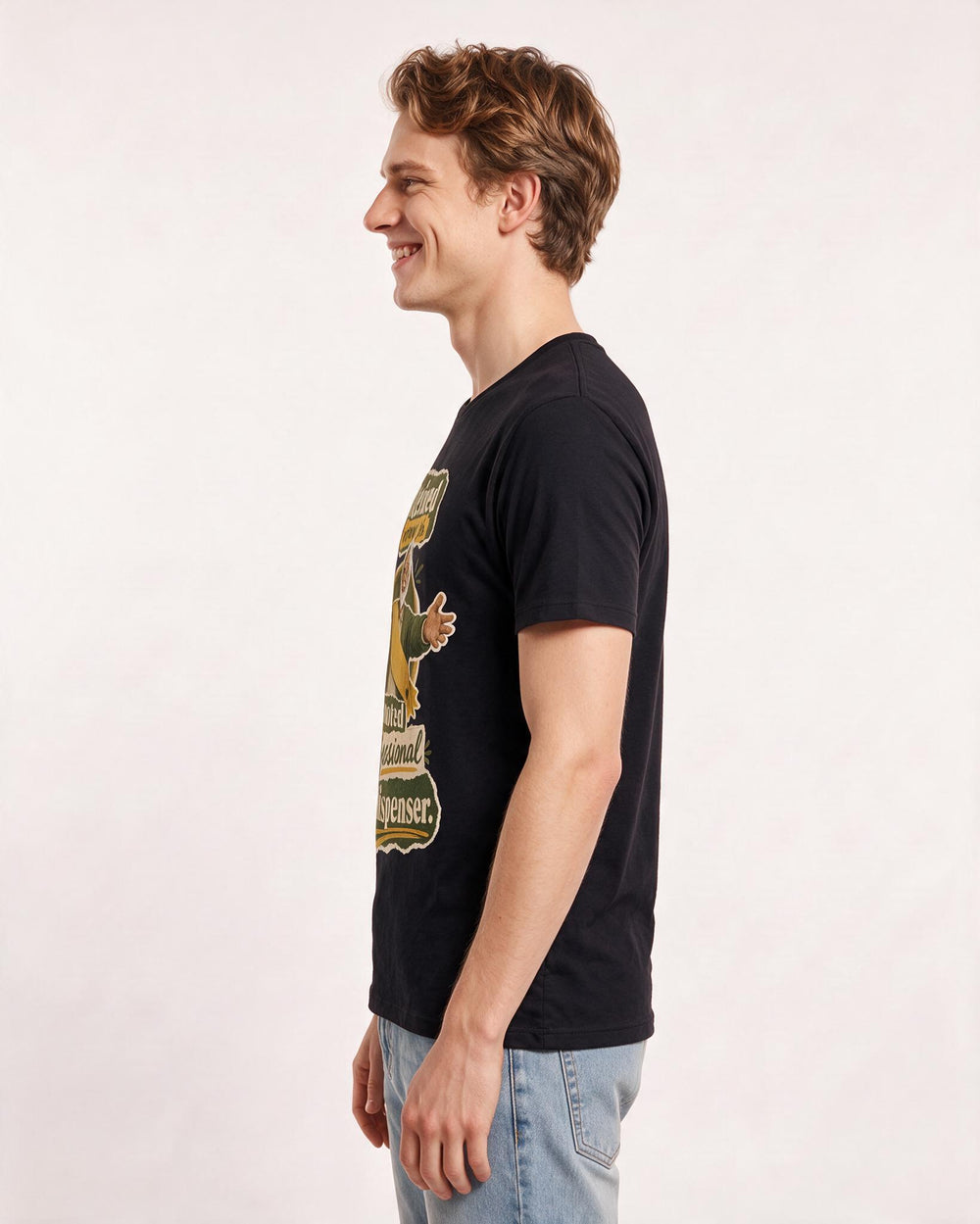Family Black T-Shirt for Men – Everyday Expression Graphic Tee product image 2