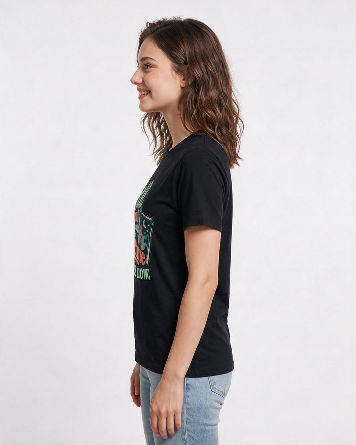 Veteran Black T-Shirt for Women – Everyday Expression Graphic Tee product image 2