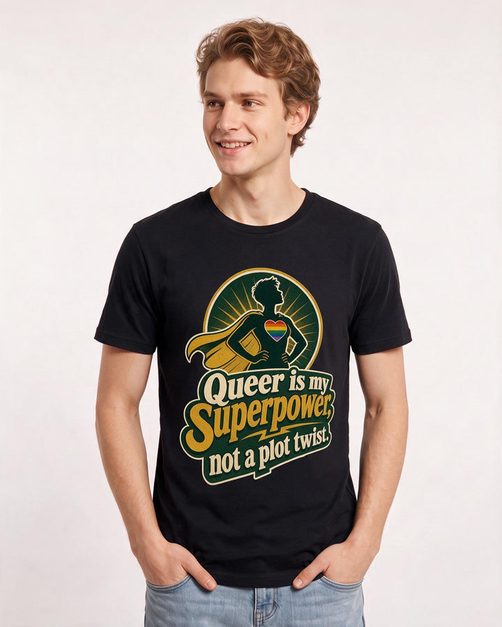 Pride Black T-Shirt for Men – Everyday Expression Graphic Tee product image 1