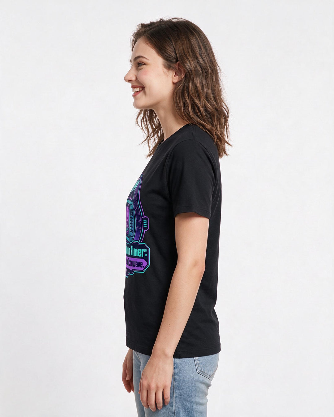 Gaming Black T-Shirt for Women – Game Night Graphic Tee product image 2