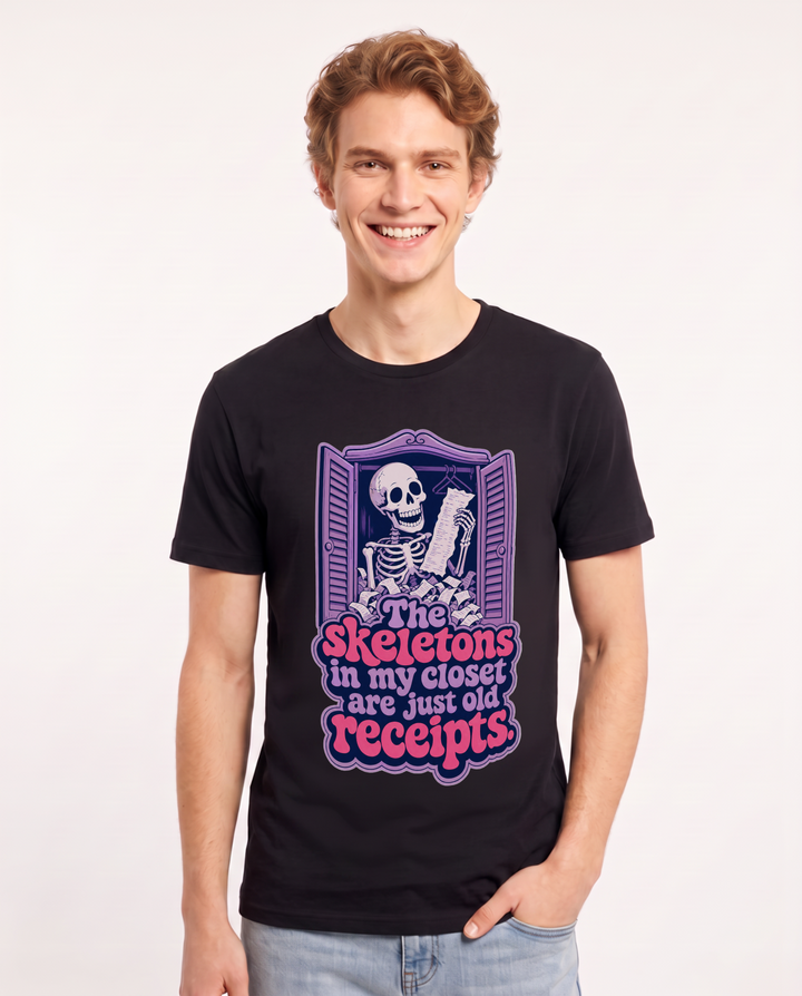 Halloween Black T-Shirt for Men – Halloween Theme Graphic Tee product image 1
