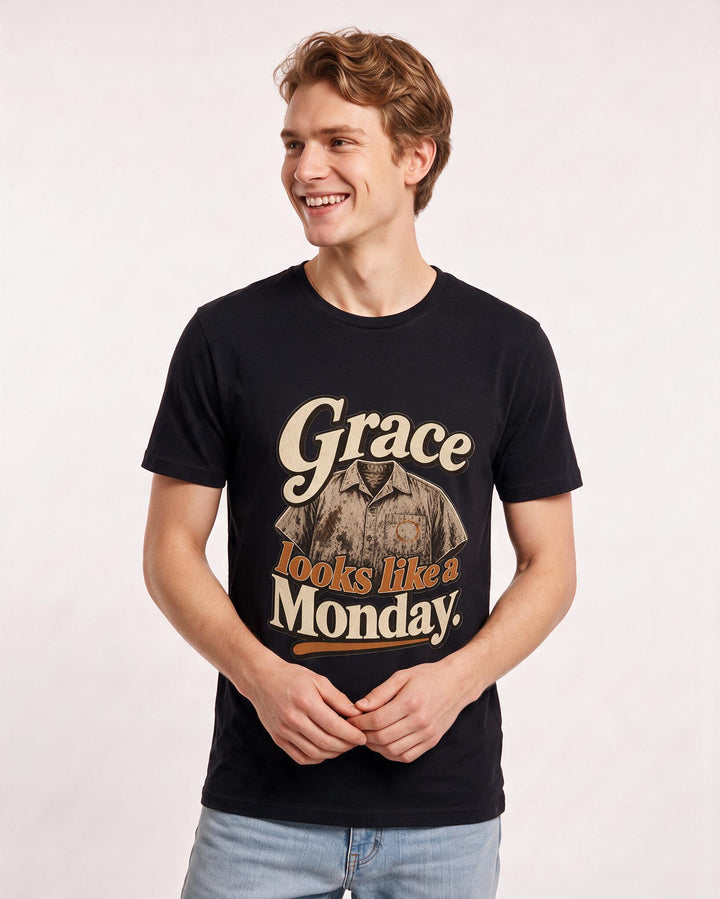 Christian Faith Black T-Shirt for Men – Everyday Expression Graphic Tee product image 1