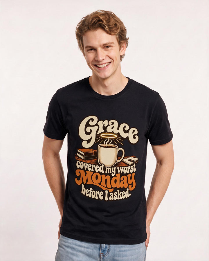 Christian Faith Black T-Shirt for Men – Everyday Expression Graphic Tee product image 1