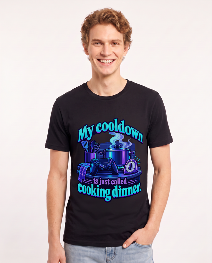 Gaming Black T-Shirt for Men – Game Night Graphic Tee product image 3