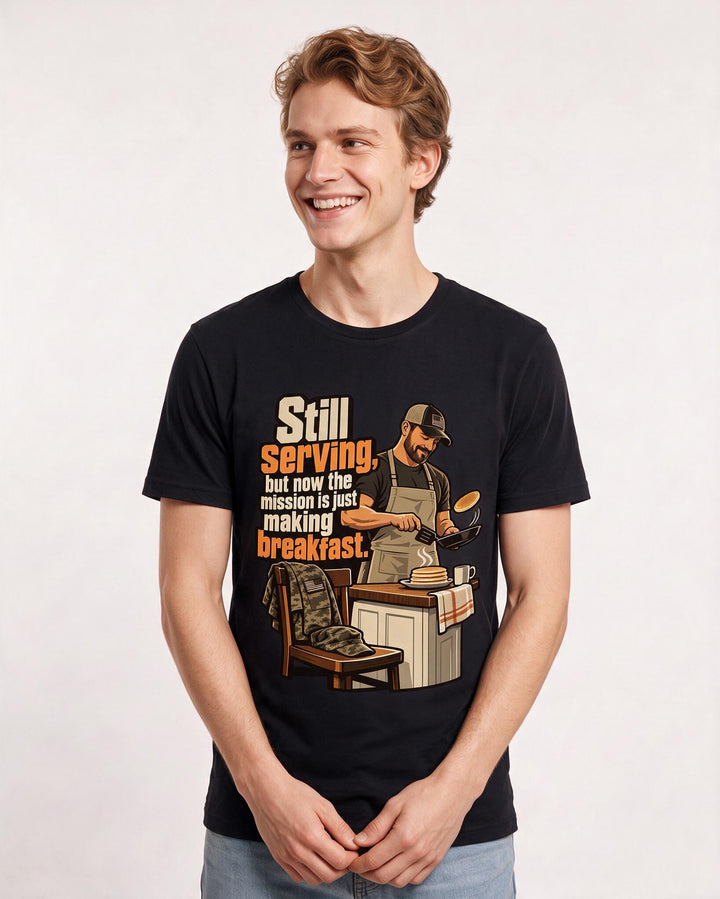 Veteran Black T-Shirt for Men – Everyday Expression Graphic Tee product image 1
