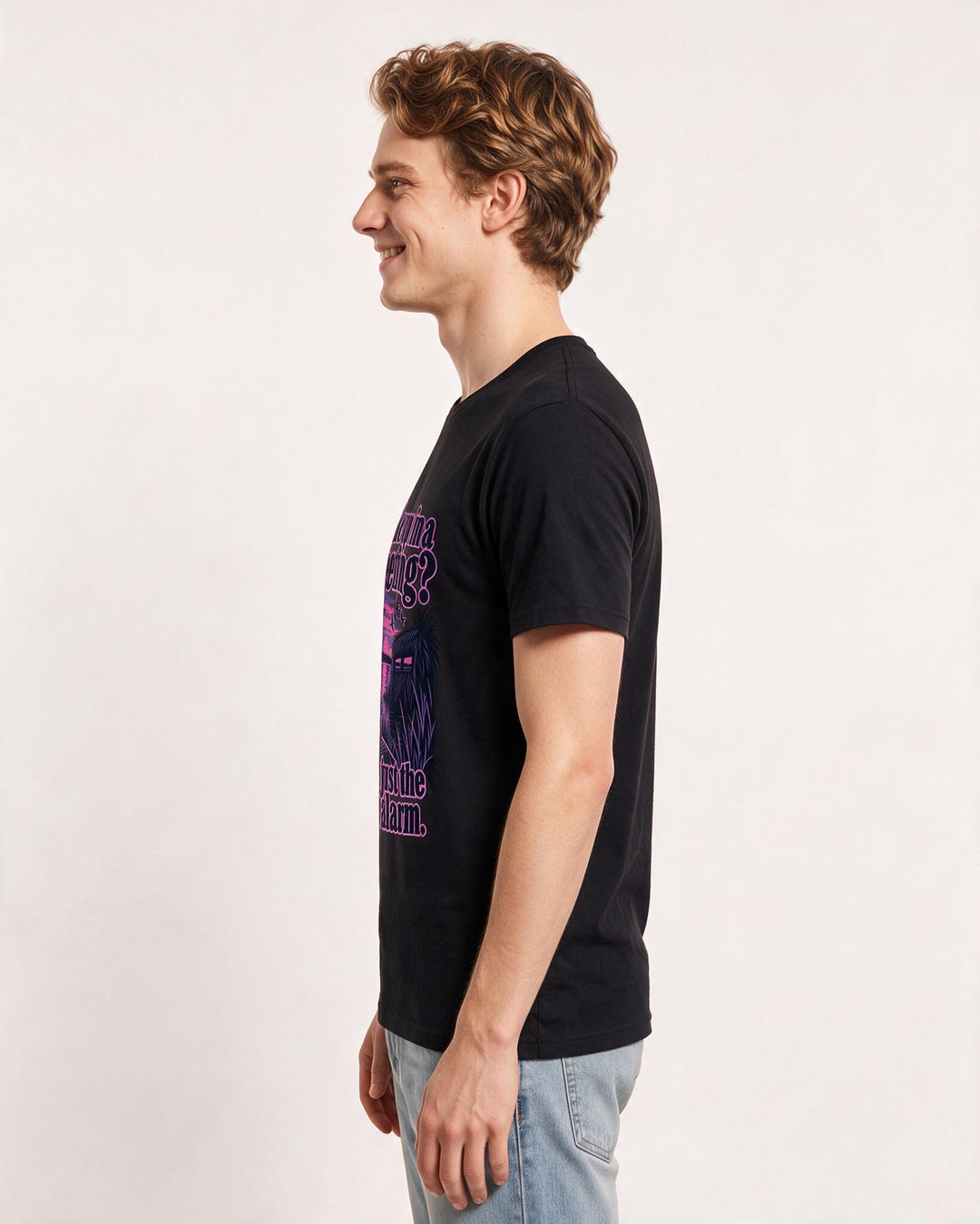 Hunting Black T-Shirt for Men – Everyday Expression Graphic Tee product image 2