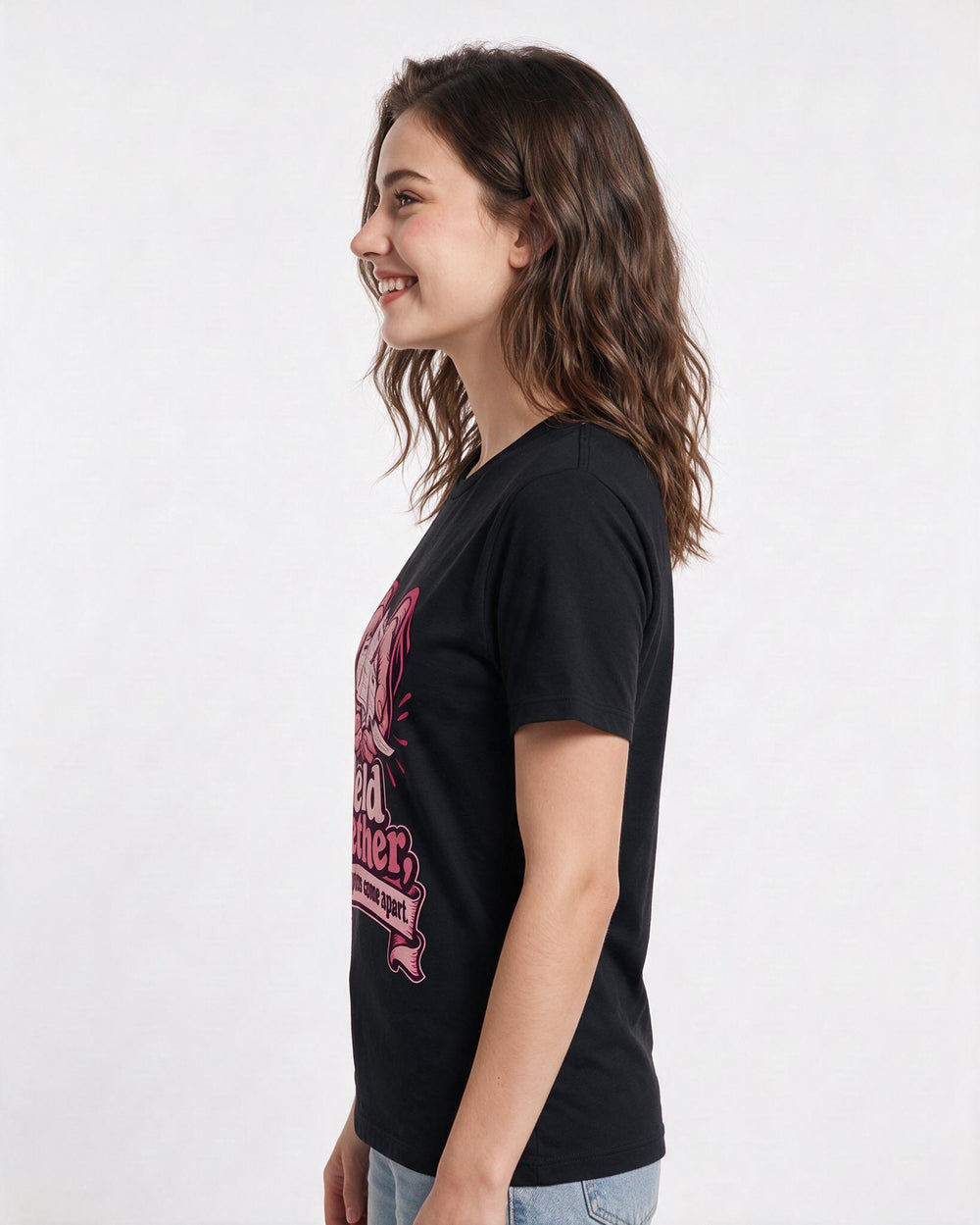 Christian Faith Black T-Shirt for Women – Everyday Expression Graphic Tee product image 2