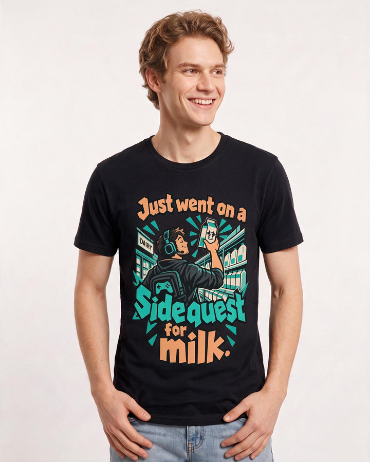 Gaming Black T-Shirt for Men – Game Night Graphic Tee product image 1