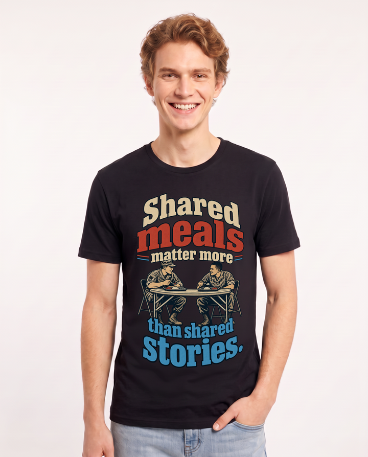 Veteran Black T-Shirt for Men – Everyday Expression Graphic Tee product image 3