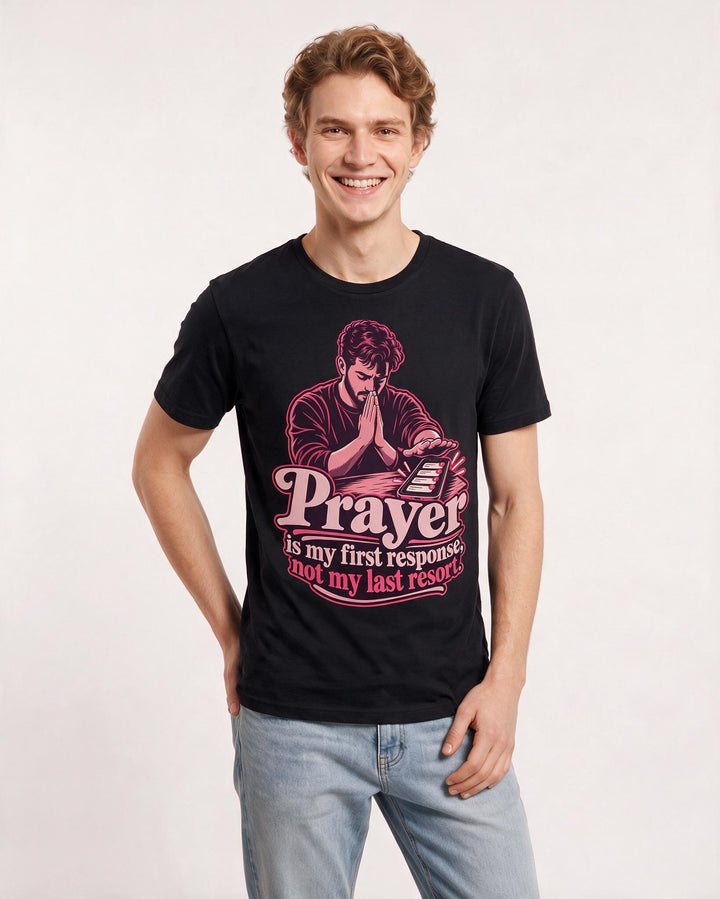Christian Faith Black T-Shirt for Men – Everyday Expression Graphic Tee product image 1