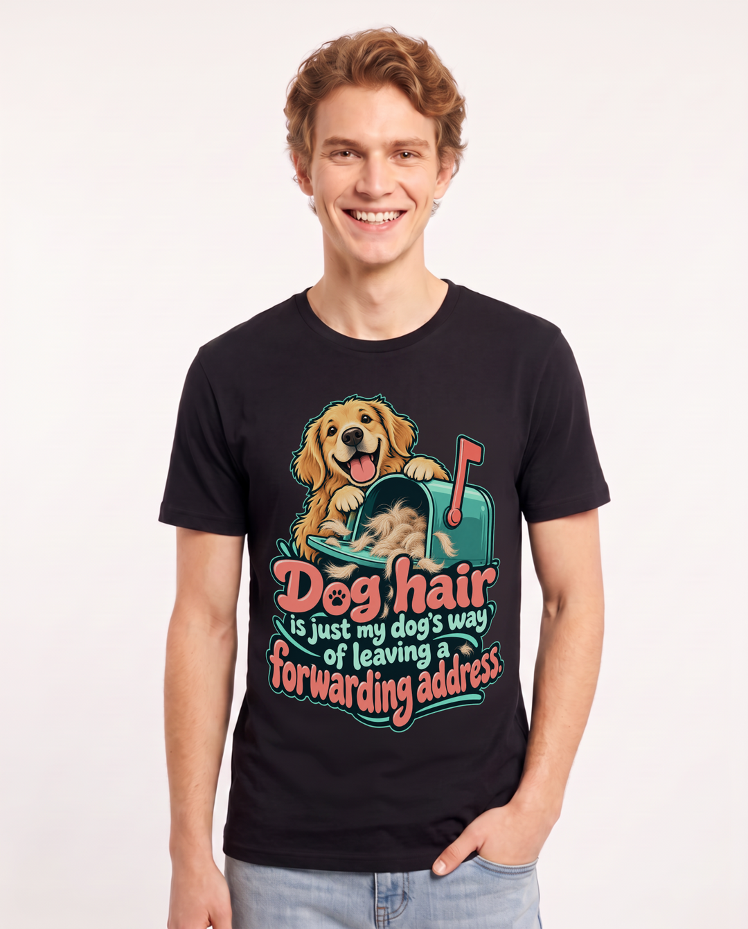 Cat Lover Black T-Shirt for Men – Everyday Expression Graphic Tee product image 3