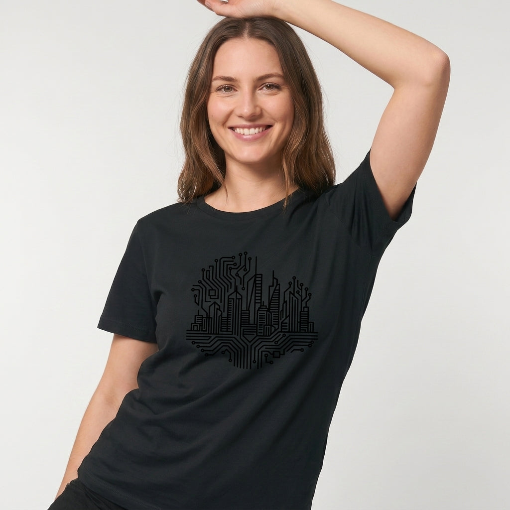 - Black T-Shirt mockup 2