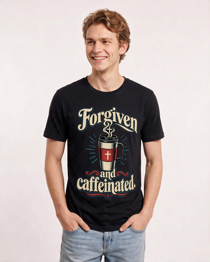 Christian Faith Black T-Shirt for Men – Everyday Expression Graphic Tee product image 1