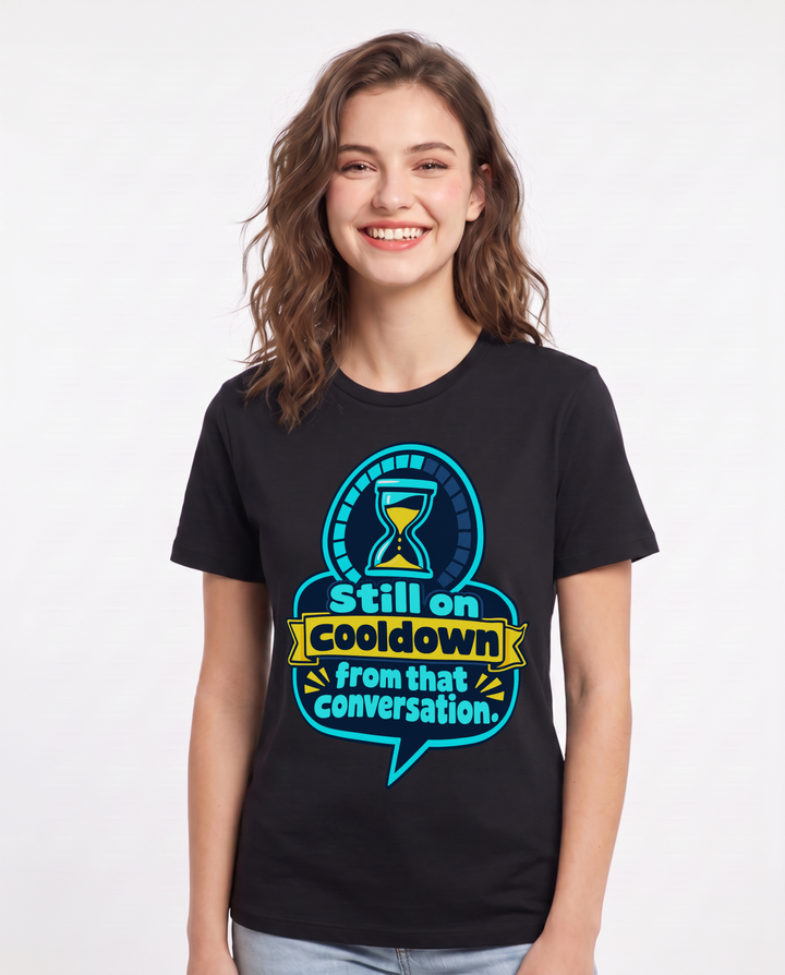 Gaming Black T-Shirt for Women – Game Night Graphic Tee product image 3